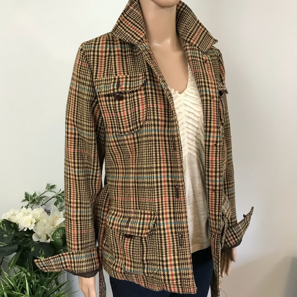 Gadzooks Houndstooth Belted Jacket - Picture 5 of 9